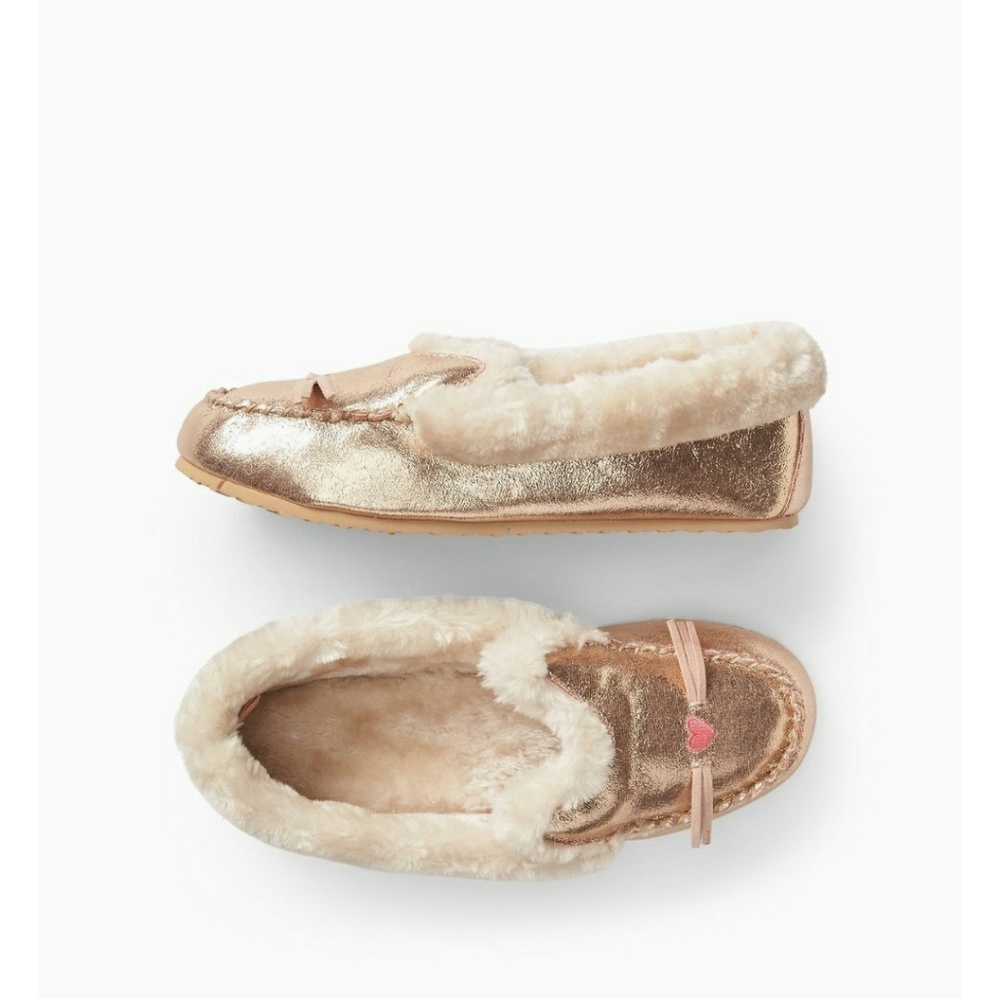 GAP KIDS Kitten fur lined slippers